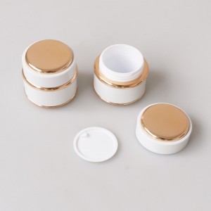 Colore personalizzato 15g 30g 50g vaso cosmetico per crema per la cura della pelle vaso vuoto per gel per unghie