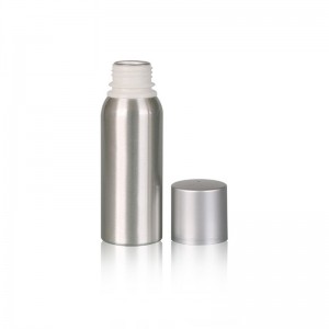 400ml environmental friendly aluminum vodka wine bottle with metal cap