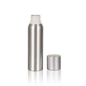 400ml environmental friendly aluminum vodka wine bottle with metal cap