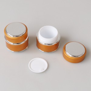 Hot Sale Empty Plastic Cosmetic Cream Jar Skin Care Cream Jar