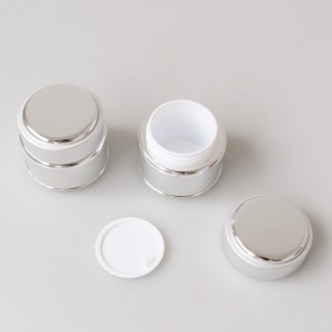 Custom color 15g 30g 50g skin care cream cosmetic jar empty nail gel pot