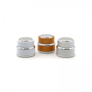 Populaire lege plastic cosmetische container crème verpakking Jar
