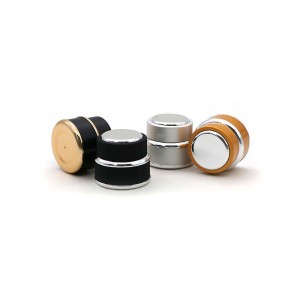Barattolo di crema cosmetica in plastica colorata 15G 30G 50G