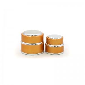 Luxury Plastic Cosmetic Cream Packaging Jar Container 15G 30G 50G