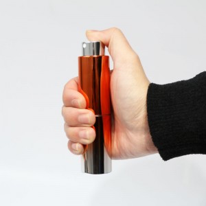 Pabrik langsung méwah pulas nepi 8ml botol parfum atomizer semprot 10ml 20ml perjalanan halimun botol semprot pikeun sanitizer leungeun
