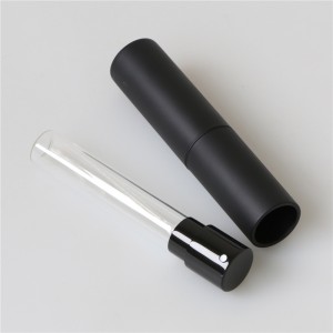 pocket size white and black parfume atomizer bottle matte surface TONER SCENT ALCOHOL MAKEUP REMOVER HAIR SPRAY