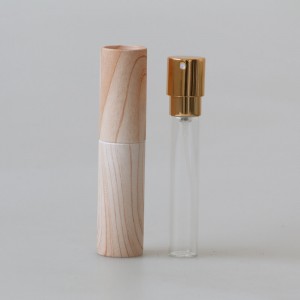 Drvena boca s raspršivačem od 10 ml, ekološki prihvatljivo punjenje za raspršivač parfema