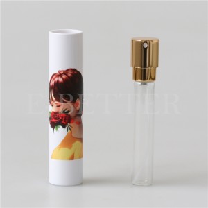 high quality plastic and glass perfume spray atomizer bottle 10ml TONER SCENT ALCOHOL MAKEUP REMOVER HAIR SPRAY