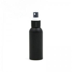 100 ml kosmetikkflaske i aluminium med spray