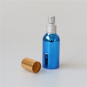 30ml aluminum essential oil dropper bottle