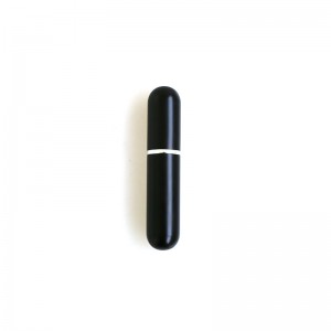 10 ml luksusowy aluminiowy atomizer do perfum w kolorze czarnym