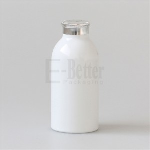 Botella de polvo de aluminio plateado de 100 ml.