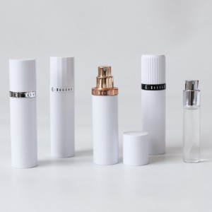 2024 New magnetic cap 10ML cylinder REFILLABLE Empty mini sample ATOMIZER Travel Pocket Cologne pArfum breath freshener skin care MOUTH SPRAY pump spray BOTTLE