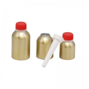 Flacone in alluminio serie AJ-01 per detergente motore