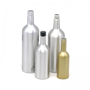 AJ-06 serisi alüminyum yakıt katkı maddesi şişesi