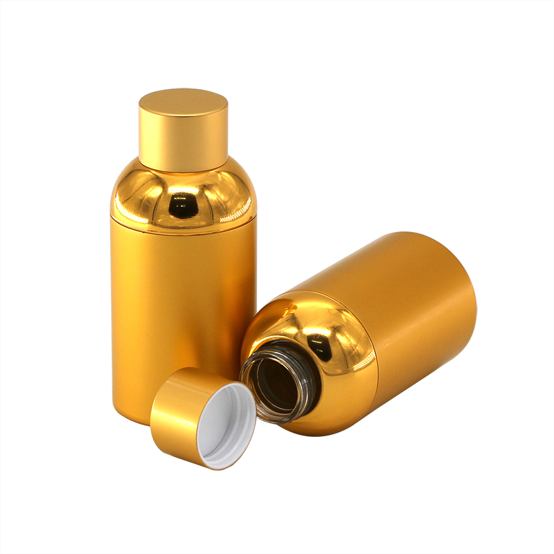 Wholesale Price China Empty Ball Cosmetic Jar -
30ml 80ml pretty aluminum shell glass inner container pills bottle – E-better detail pictures