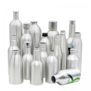 500 ml персонализирана алуминиева бутилка за опаковане на алкохол
