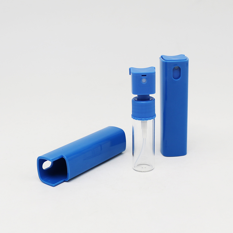 Cheap PriceList for Cosmetic Gold Color Cream Aluminum Jar -
10 ml / 20 ml mist spray bottle blue plastic perfume atomizer bottle – E-better detail pictures