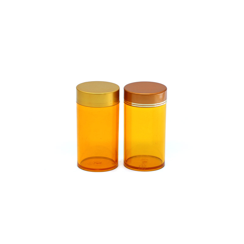 factory customized Aluminium Cream Jar -
200ml PET plastic capsule packaging bottle – E-better detail pictures