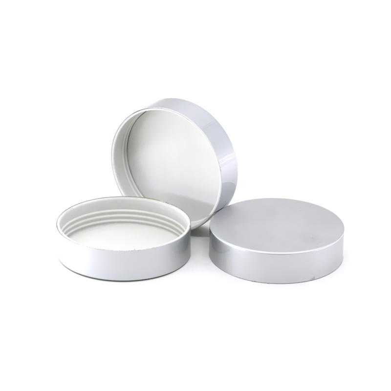 Factory Free sample Empty Cosmetic Plastic Loose Powder Jar -
 68mm silver aluminum lid  – E-better