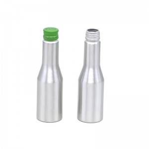 Botella de aluminio serie AJ-09 para aceite de motor 200 ml