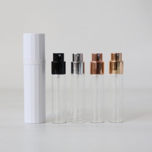 luxury MAGNETIC 10ML perfume Atomizer Cologne REFILLABLE Travel glass breath freshener LIQUID AFTERSHAVE cosmetics pump spray bottle MANUFACTORY